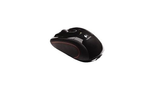 Logitech V320 Cordless Optical Mouse for Notebooks Black