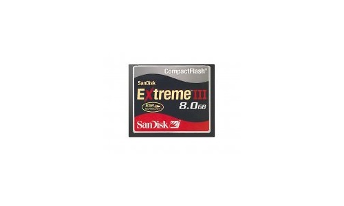 Sandisk Compact Flash Extreme III 8GB