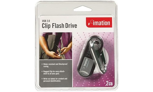 Imation Clip Flash Drive 2GB