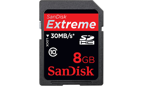 Sandisk SDHC Extreme / Extreme III 8GB
