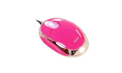 Saitek USB Optical Notebook Mouse Pink