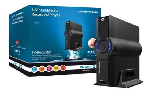 Conceptronic Grab'n'Go Multimedia Recorder & Player 320GB