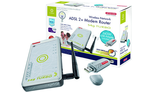 Sitecom ADSL 2+ Modem Router 54g TURBO Annex A