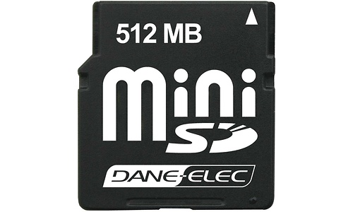 Dane-Elec MiniSD 512MB