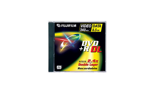 Fujifilm DVD+R DL 2.4x 3pk Jewel case