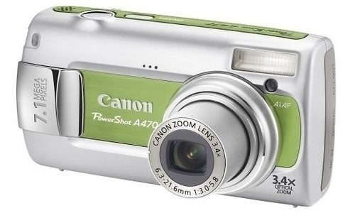 Canon PowerShot A470 Green