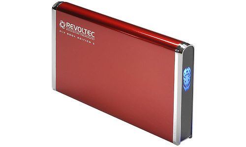 Revoltec 2.5" Alu Book Edition 2 USB2 Red