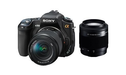 Sony Alpha DSLR-A300 18-70 + 55-200 kit