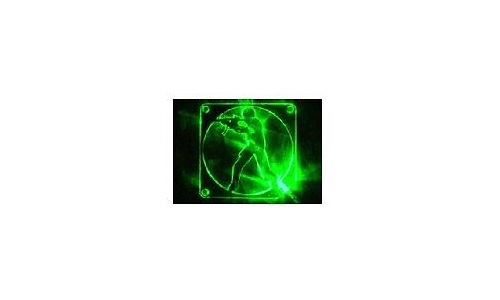 Sunbeam LED Fan Grill Counter Strike Green 92mm