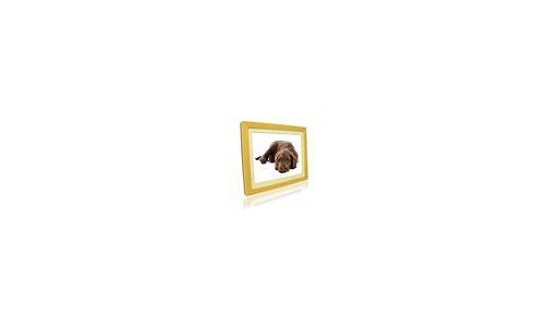Pictorea Pro 12 Digital Photo Frame Light Wood