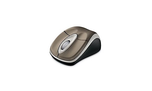 Microsoft Wireless Notebook Optical Mouse 3000 Brown