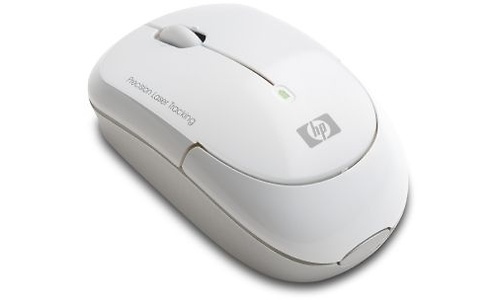 HP Wireless Laser Mini Mouse White