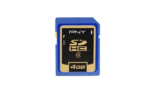PNY SDHC Class 4 4GB