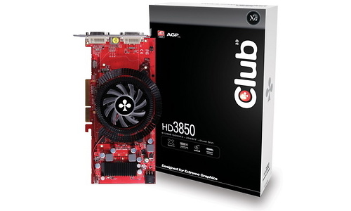 Club 3D Radeon HD 3850 AGP Edition 512MB