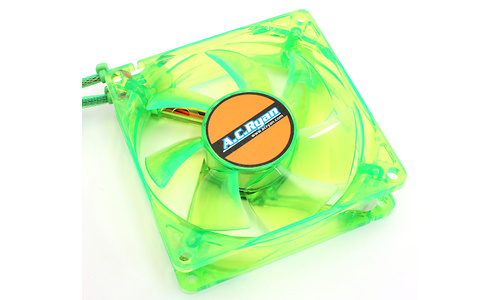 AC Ryan Blackfire4 UV LED Fan 80mm Green