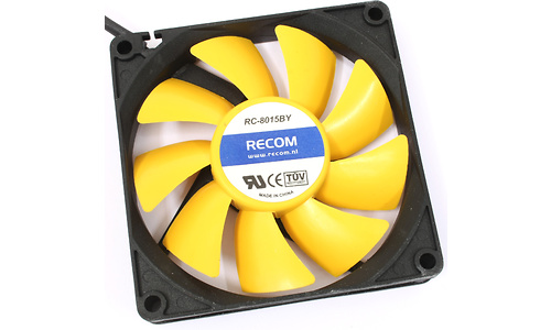 Recom Yellow Blower 80mm
