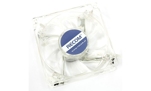Recom QuadLED Silent Blower 80mm Blue LED