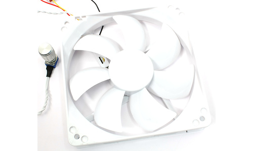 Scythe Kaze-White LED With VR 120mm