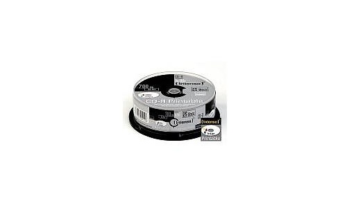 Intenso CD-R 52x 25pk Printable