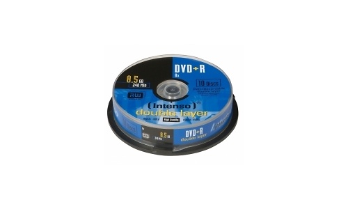 Intenso DVD+R DL 8x 10pk Spindle