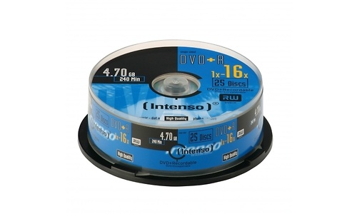 Intenso DVD+R 16x 25pk Spindle