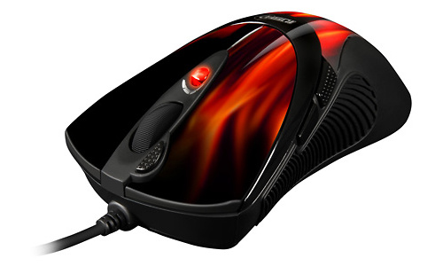 Sharkoon FireGlider Laser Red
