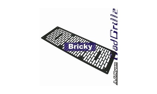 AC Ryan RadGrillz Bricky 3x120 Aluminium