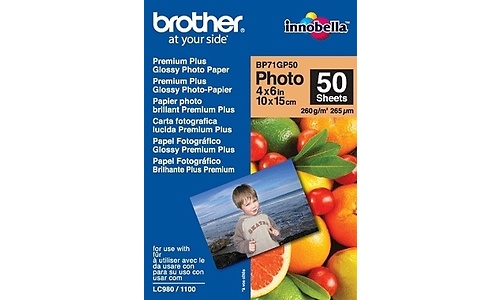 Brother BP71GP50 Paper Glossy 10x15cm 50 sheets