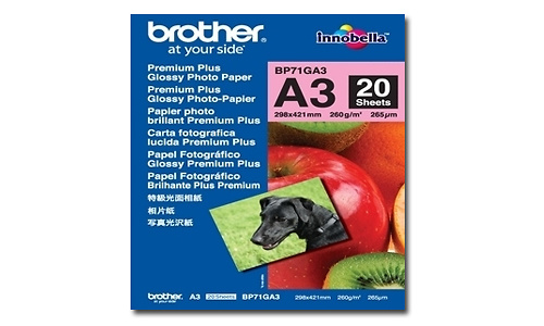 Brother BP71GA3 Glossy Paper A3 20 sheets