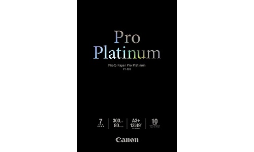 Canon PT-101 Pro Platinum Photo Paper A3+ 10 sheets