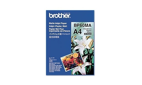 Brother BP60MA Matt Inkjet Paper A4 25 sheets