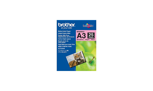 Brother BP60MA3 Matt Inkjet Paper A3 25 sheets