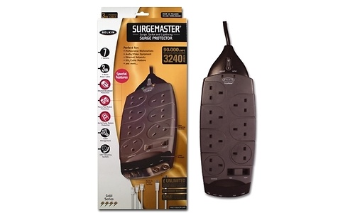 Belkin SurgeMaster Gold with Tel/RJ45/AV 7-socket