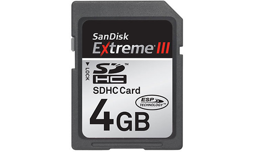 Sandisk SD Extreme III 4GB