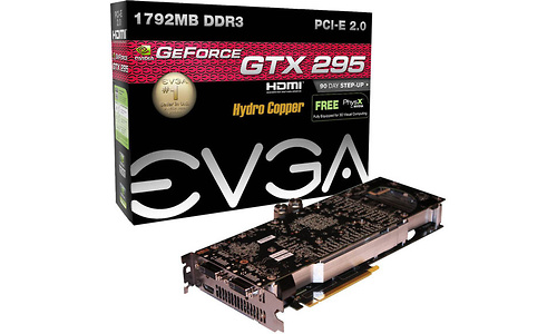 EVGA GeForce GTX 295 Hydro Copper 1792MB