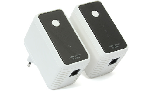 Black Base EA-201 Homeplug Turbo 200Mbps Twin Pack
