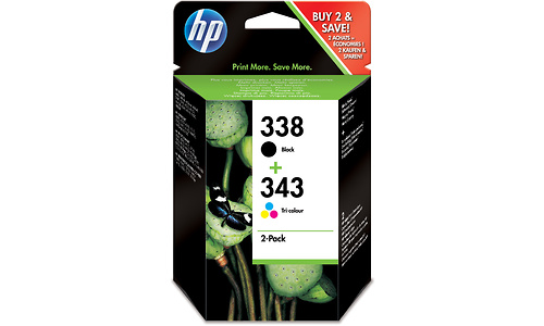 HP 338/343 Combo Pack