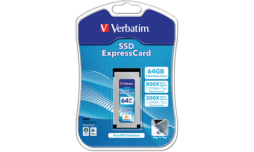 Verbatim ExpressCard SSD 64GB