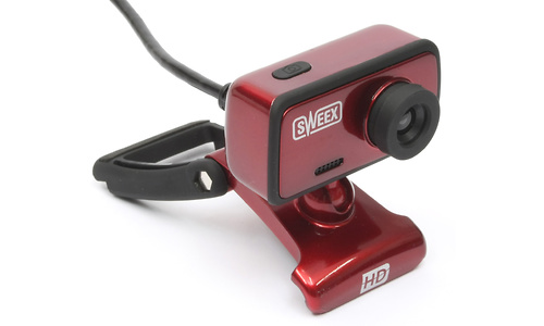 Sweex WC062 Webcam Red
