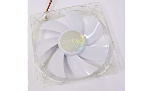 Akasa White LED Quiet Fan 120mm