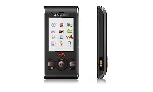 Sony Ericsson W595 Ruby Black
