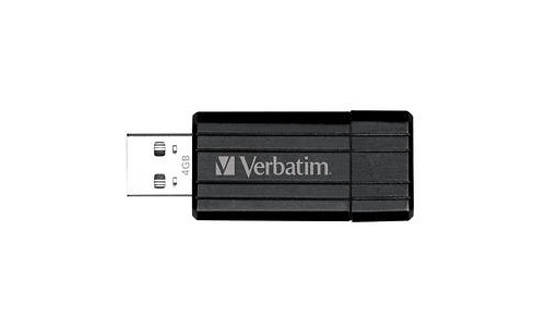 Verbatim Store 'n' Go PinStripe 4GB Black