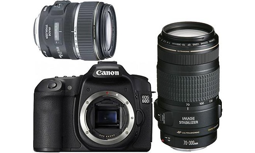 Canon Eos 60D 17-85 + 70-300 kit