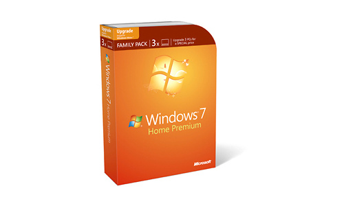 Microsoft Windows 7 Home Premium NL Family Pack