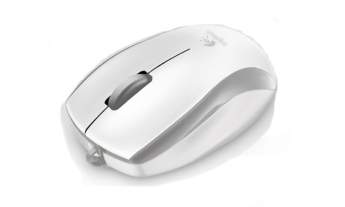 Logitech Corded Mouse M125 White