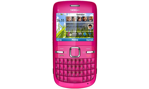 Nokia C3 Pink