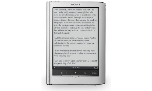 Sony PRS-650 Reader Touch Edition Silver