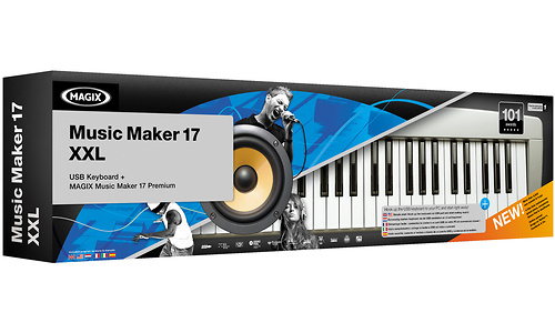 Magix Music Maker 17 XXL (Incl. Keyboard)