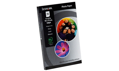 Lexmark Photo paper inkjet 100x150mm 35 sheets