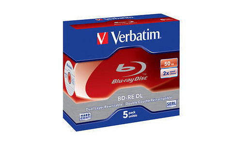 Verbatim BD-RE DL 2x 5pk